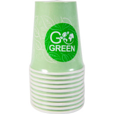 Gogreen Glāzes ekoloģiskās Go Green 350ml 10 gab./ 0,10kg