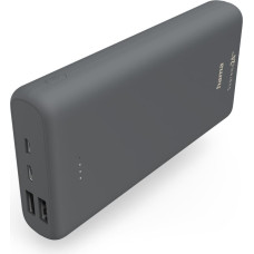 Hama 00201670 Power bank 24000mAh LiPo USB-A USB-C Grey