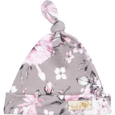 Baby In World BABY 01311 Czapka niemowlęca Smerfetka Grey Rose 0-3 m