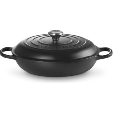 Le Creuset Čuguna katls sekls 30cm / 3,5L matēts melns