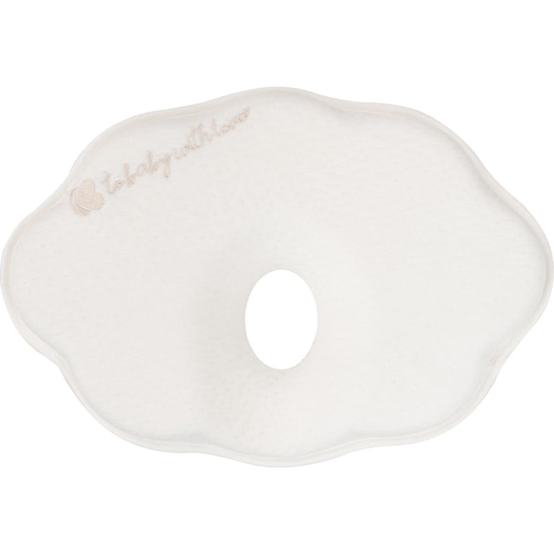 Memory foam ergonomic pillow Cloud Airknit White