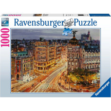 Ravensburger Puzzle Paint. of Gran Vía Madrid1000p 17325