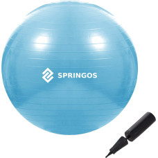 Springos Mankštos kamuolys su pompa Springos FB0006 55cm