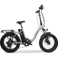 Electric bicycle BERAUD E2800 TOP, size 20, gray