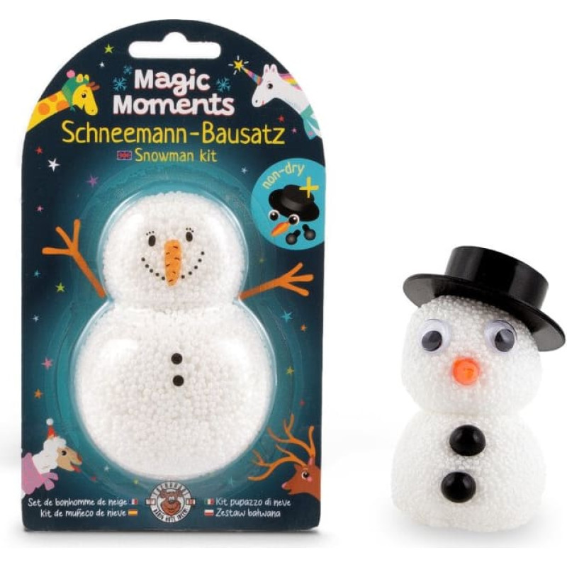 Trendhaus Magic Moments - Tešlos rinkinys - Sniego senis (7 dalių)