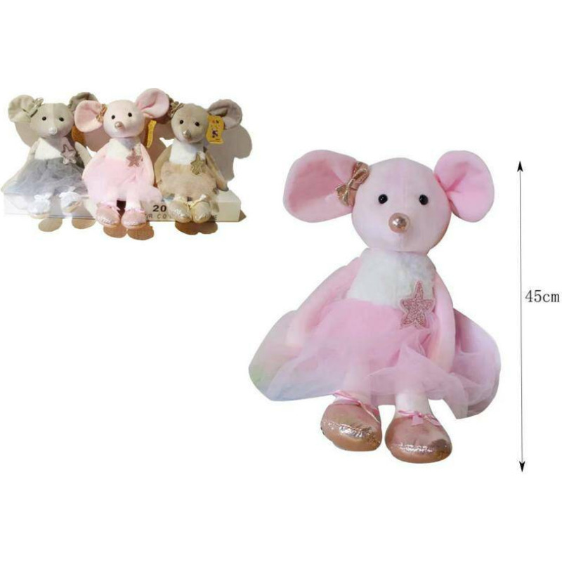 Minikid Plush toy - 72492 - MOUSE - size 45 cm