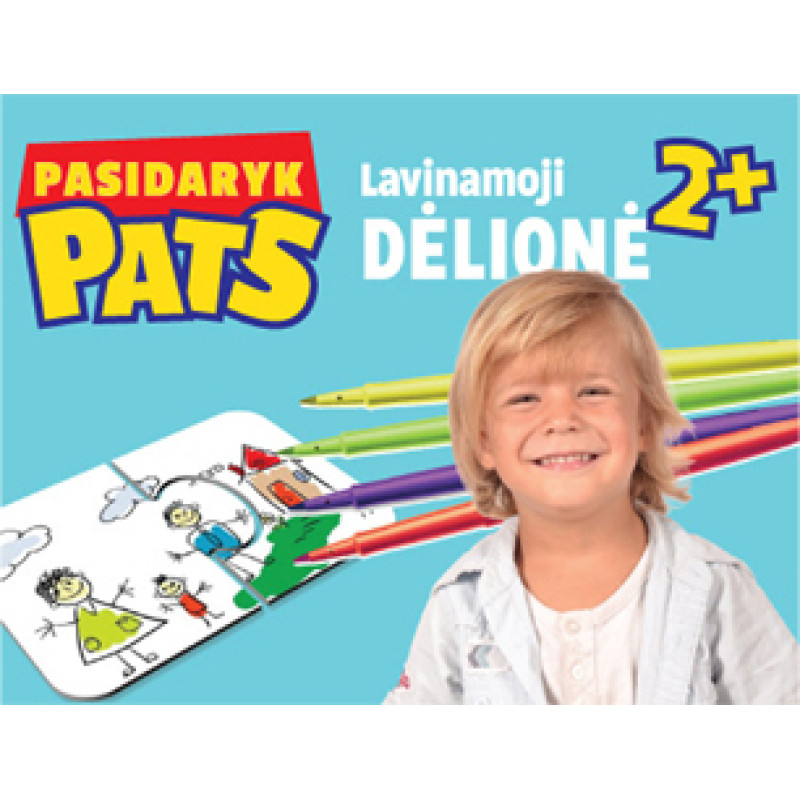 PIO Lavinamoji dėlionė Pasidaryk pats, 2+