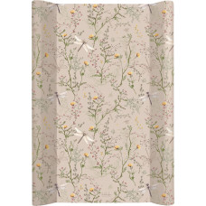 Твърда PVC подложка за повиване 50х80см Secret Garden Beige