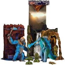 Godzilla X Kong GODZILLA rotaļu komplekts Hollow Earth Figures and Diorama Set, 35293