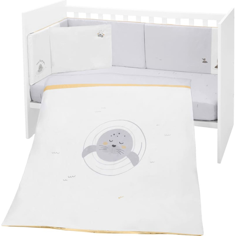 Бебешки спален комплект 6 части 70/140 Seally Me