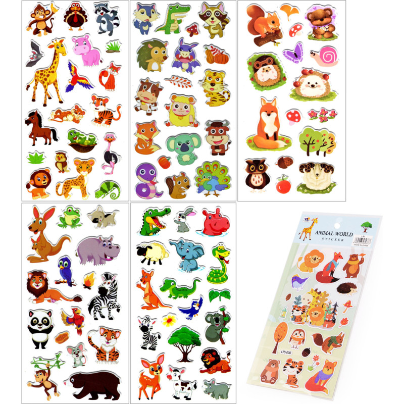 Lipdukai – gyvūnai MIX