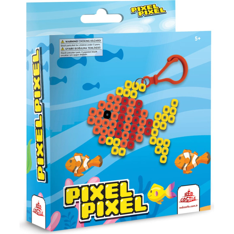 Red Castle lyginimo karoliukai, pakabukas Žuvytė