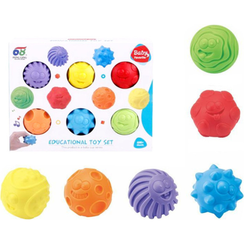 Mkid Masāžas-sensoru bumbiņu komplekts Q9969