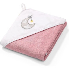 Babyono terry hooded towel pink 85x85cm 144/10