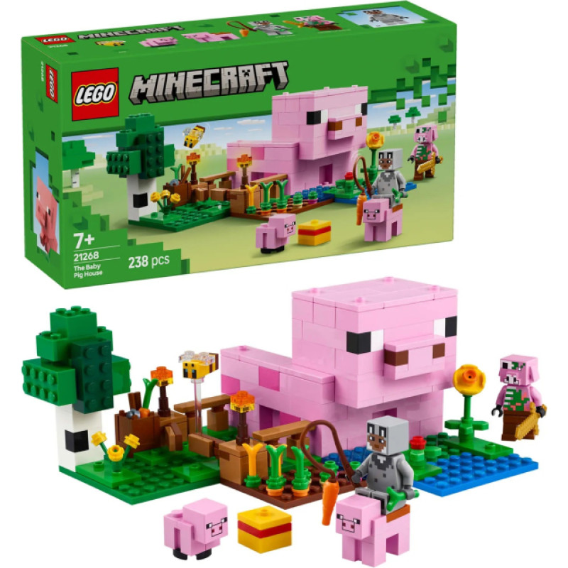 Lego Minecraft Dom Prosiaczka 21268