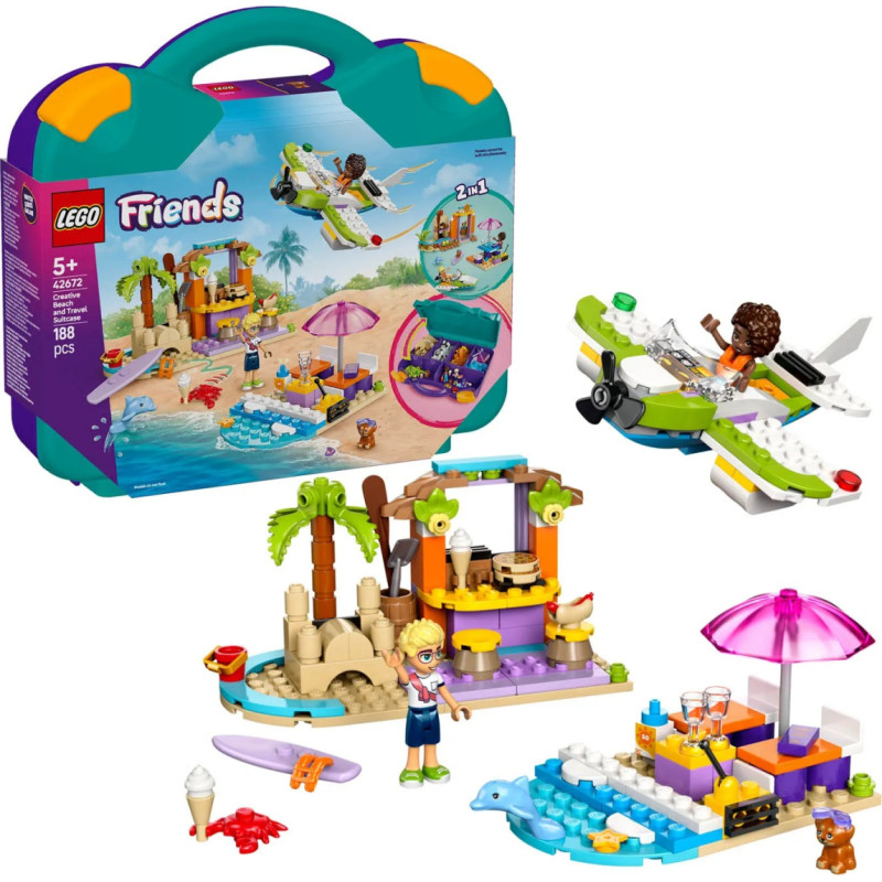 Lego Friends Kreatywna Walizka Plażowa 42672