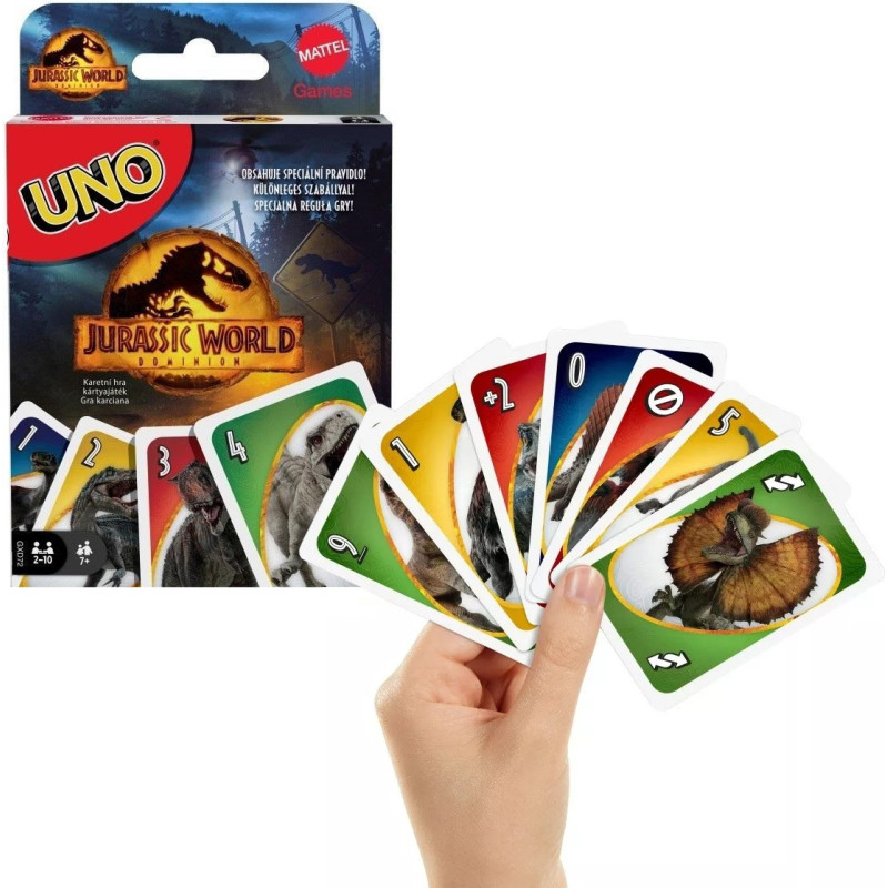 UNO Kortos Jurassic Park