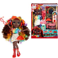 Rainbow High 121381-EUC Rainbow High Creative Crystals Fashion Doll- Iris Bow