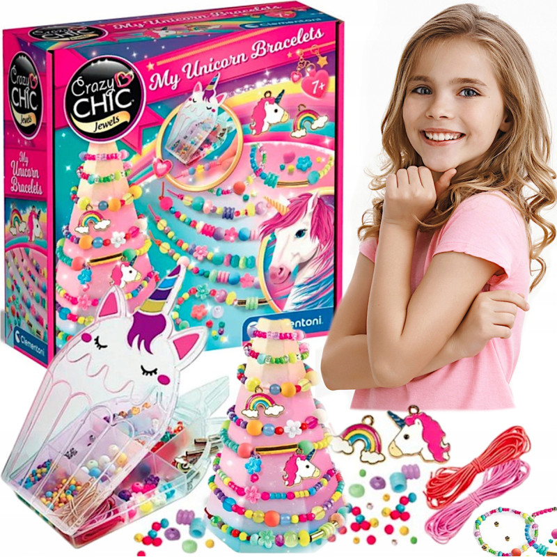 CRAZY CHIC BRANSOLETKI Z JEDNOROŻCEM