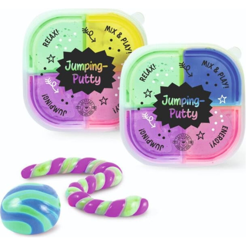 Trendhaus For School Neon - Juokinga šokinėjanti tešla (28 g) (1 vnt., 2 dizainai)