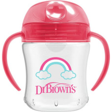 Dr.browns TC61003 SOFT SPOUT MUG 180ML PINK 6+