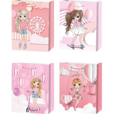 TORBA NA PREZENTY SZEROKIE DNO LALKI