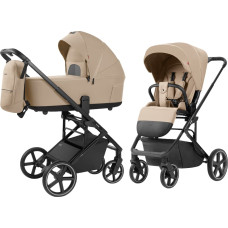 Carrello Baby Vaikiška vežimėlis 2 viename CARRELLO Alfa CRL-6522 Natural Beige