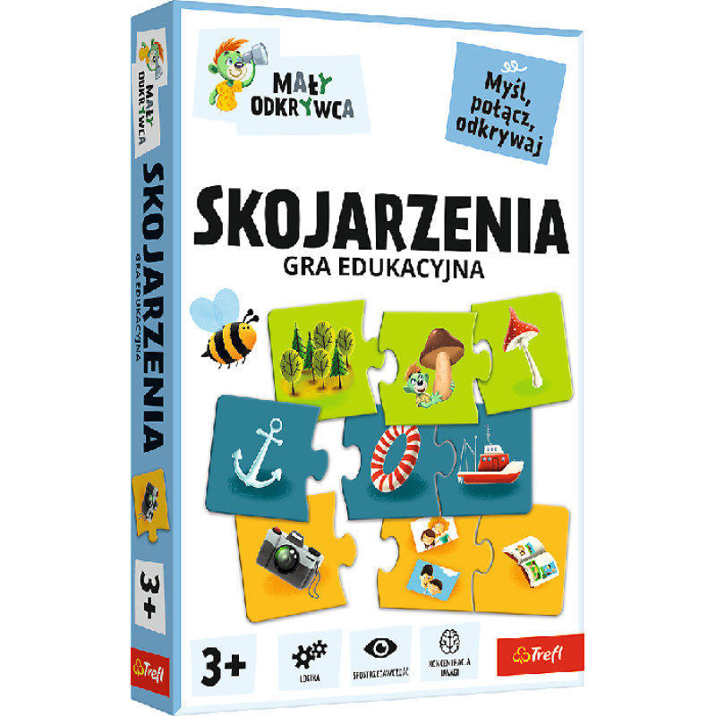 Trefl 02808 Gra Skojarzenia / Mały Odkrywca