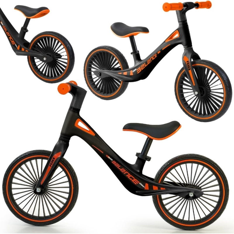 Feber balansinis dviratukas vaikams, lengvas, su reguliuojama sėdyne