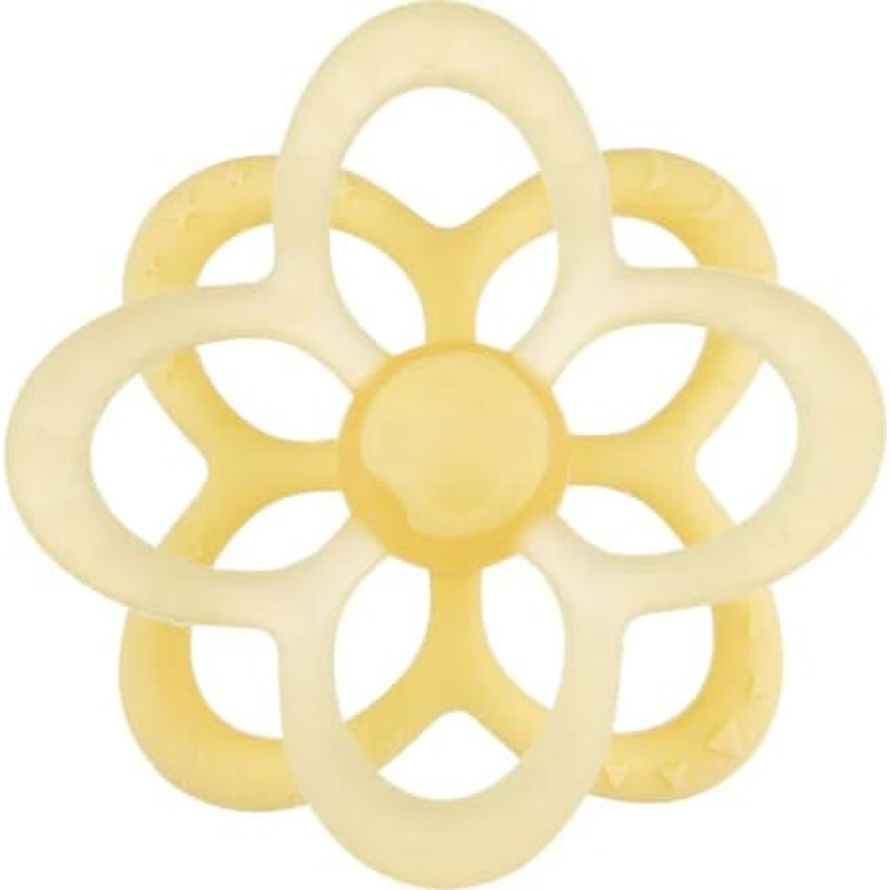 Canpol 2/813 sensorinis silikoninis kramtukas 2 viename – gėlytė