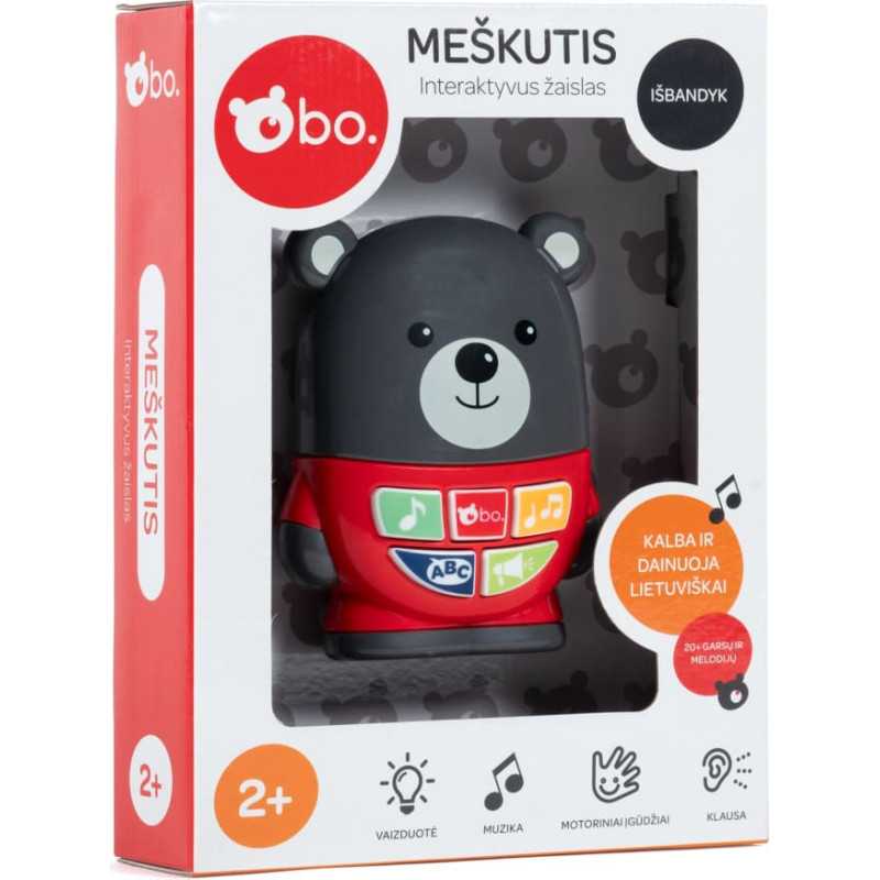 BO . Interaktyvus žaislas &bdquo;Me&scaron;kutis" (Lietuvių kalba)