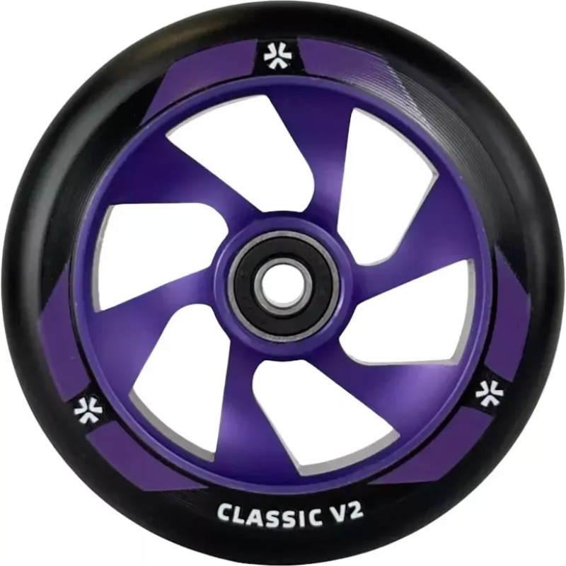 Union Ratas t&otilde;ukerattale UNION Classic V2 Pro Scooter Wheel 110mm, black/purple