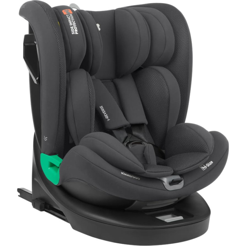 KIKKABOO automobilinė kėdutė 40-150 cm i-Reverse i-SIZE Dark Grey