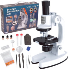 Woopie Mikroskop Cyfrowy LED Przybliżenie do 1200x Zestaw XXL z Adapterem do Smartfona