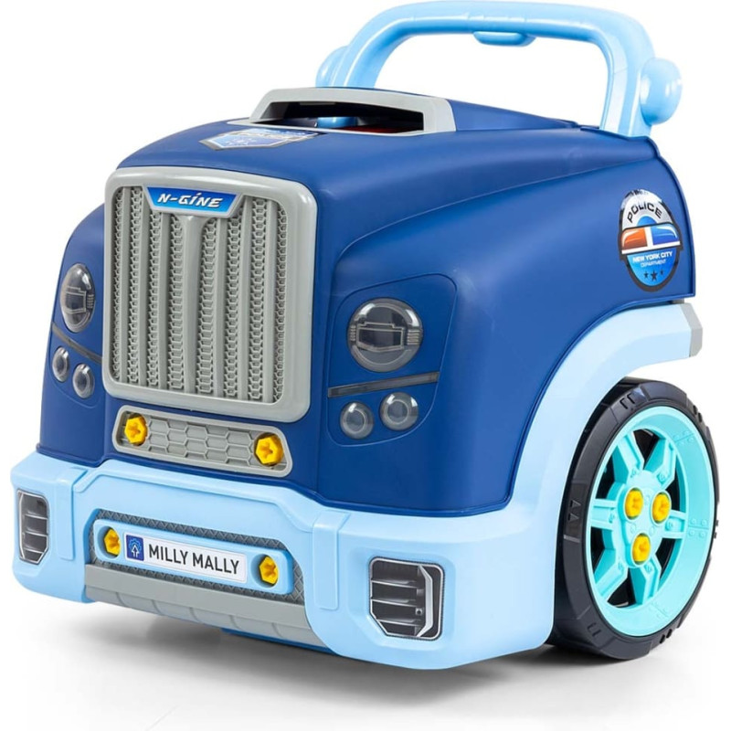 Milly Mally vaikštynė – stumiamas žaislas N-gine Blue