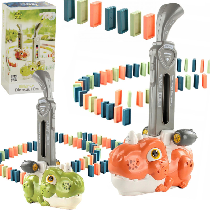 DINOZAUR DO UKŁADANIA DOMINO