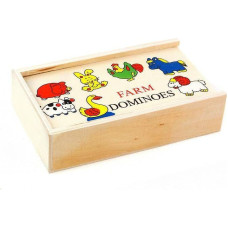 HIPO 934034/530560 Domino – medinė dėlionė / žaidimas