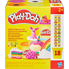 Hasbro Play Doh PLAY-DOH Plastilino rinkinys, 18 vnt.