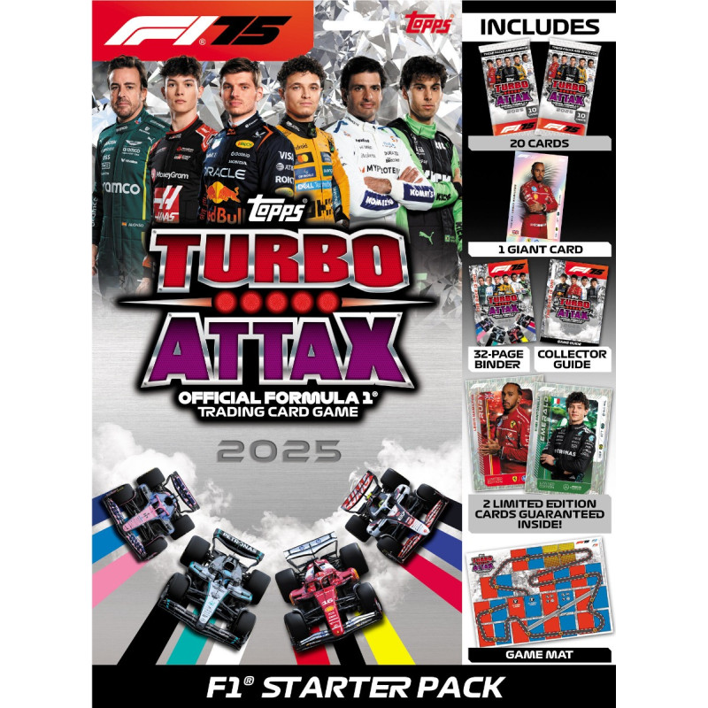F1 2025 Turbo Attax Starterpakk