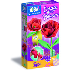 Clementoni IDEA ziedu veidošanas komplekts, Roze, 18877