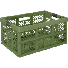 Keeeper Saliekamā kaste ar kravnesību līdz 50kg Ben 54x37x28cm 45L olīvu krāsā