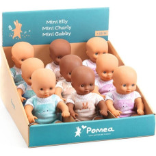Djeco Mini Pomea - Lėlė - Popė, Čarlis, Gabė (9 vnt., 3 dizainai)