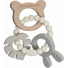 Teddykompaniet kramtomas žiedas Cream