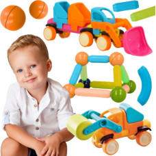 Woopie Magnetyczne Klocki Konstrukcyjne Pojazdy 52 el.