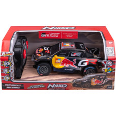Nikko RC automobilis su LED Toyota GR Dakar #206 Lucas Moraes, 1:18