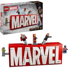 Lego Super Heroes Marvel Logo & Minifigures 76313