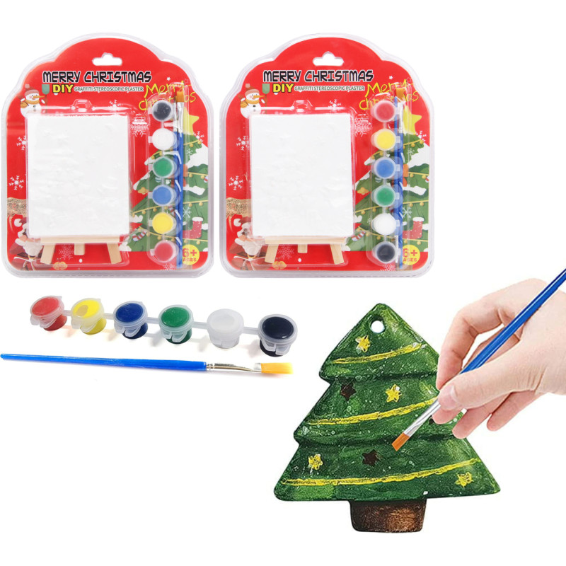 ODLEW GIPSOWY ŚWIĄTECZNY DO MALOWANIA