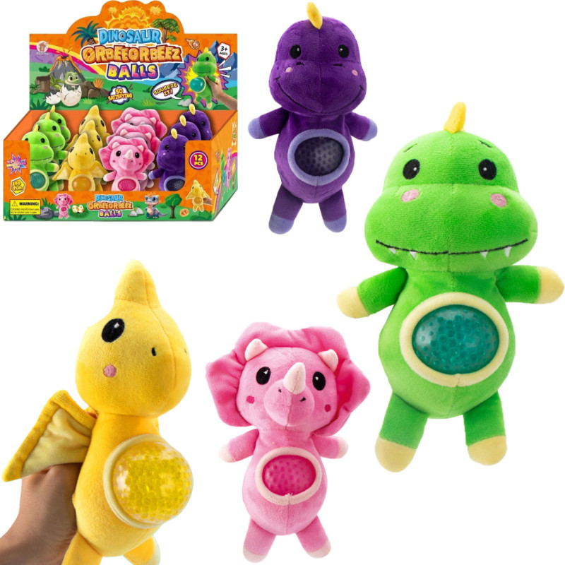 DINOZAUR PLUSZOWY WINOGRONKO 4 WZORY