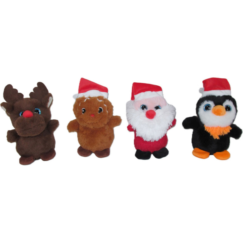 ZWIERZĘTA ŚWIĄTECZNE 4 WZORY