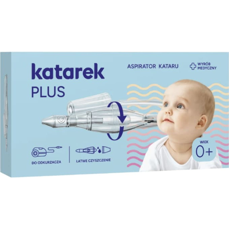 Katarek PLUS Aspirator kataru do odkurzacza z rozkręcaną komorą